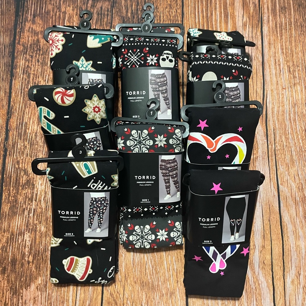 Womens Plus Size Legging Lot, NWT